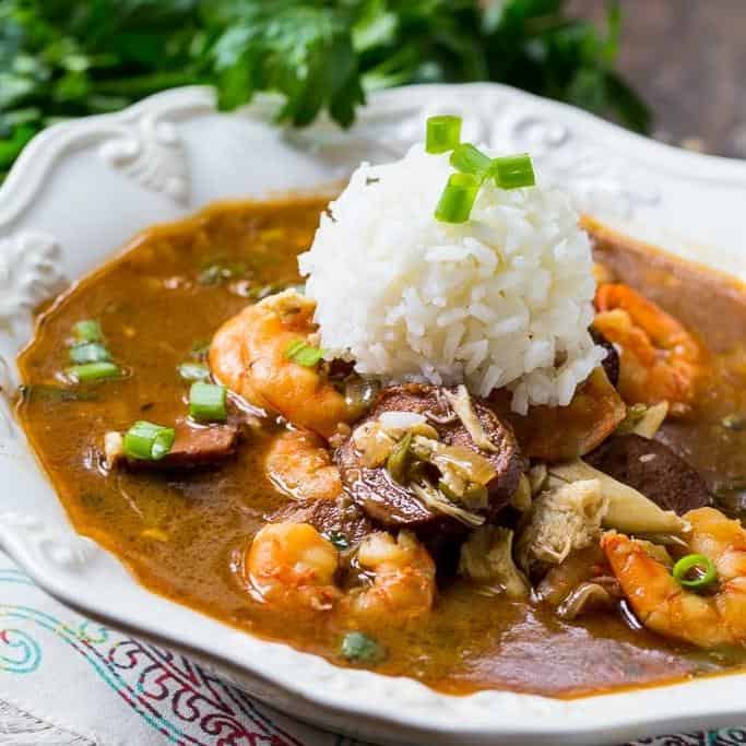  A bite of this gumbo and you'll be transported straight to the Bayou.
