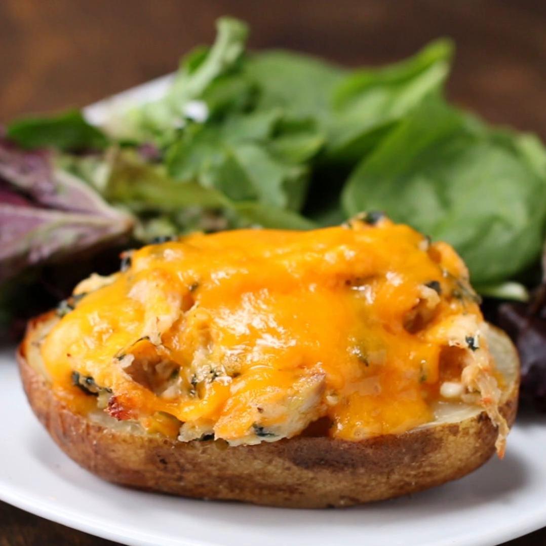  A delicious twist on your classic stuffed potatoes that will bring your taste buds to life