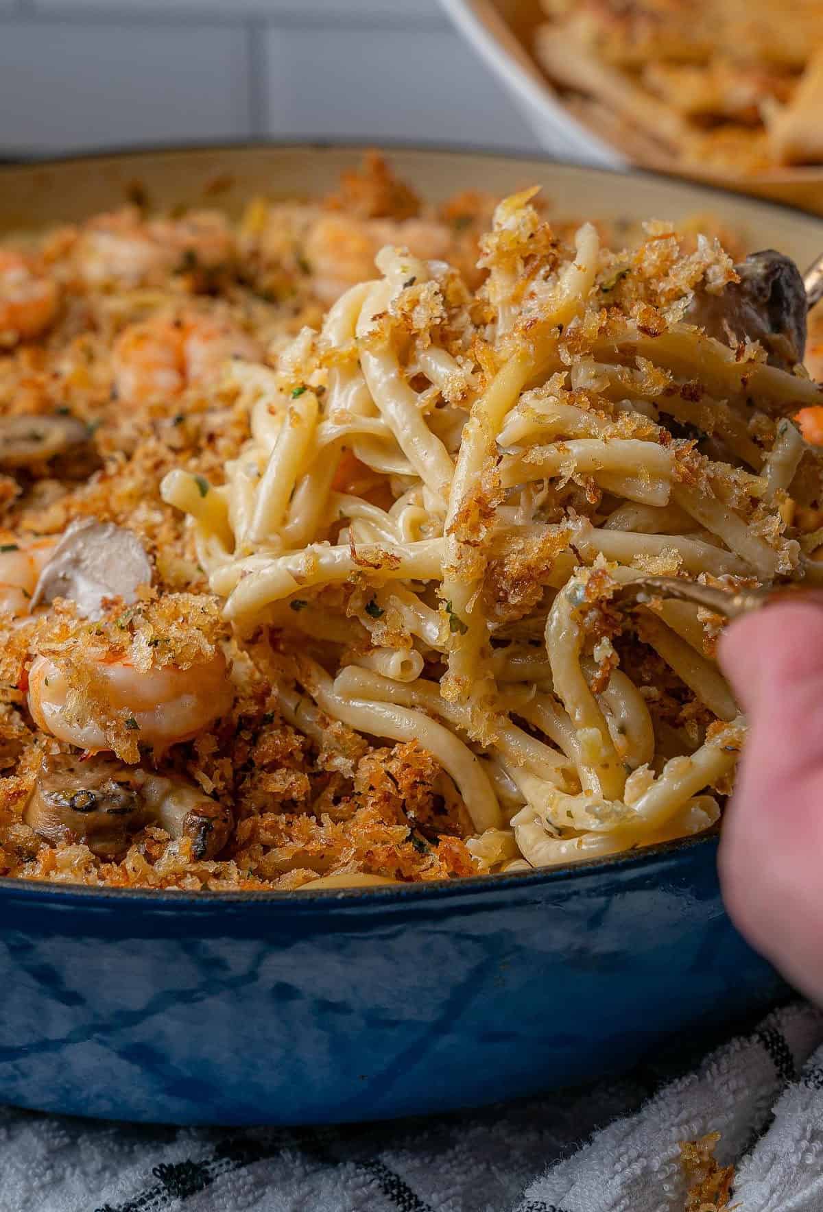  A delightful blend of parmesan cheese and breadcrumbs