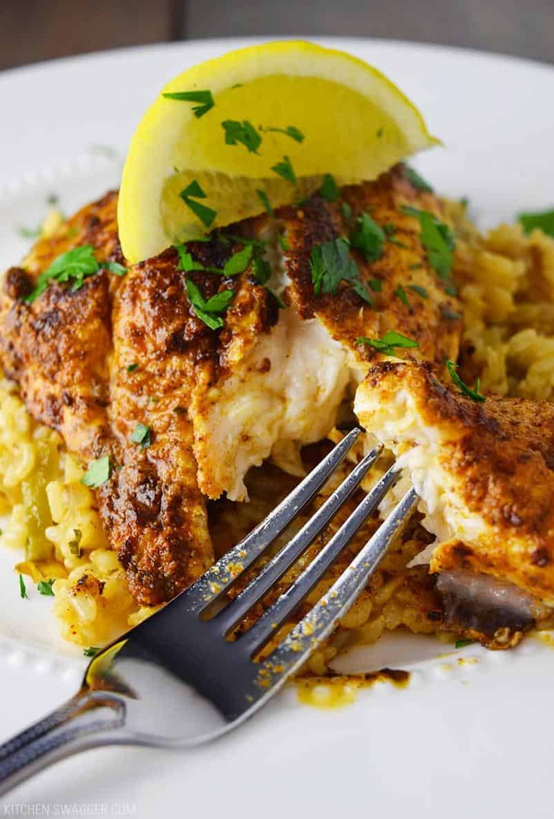 A delightful combo of cornmeal crust and juicy catfish meat await you