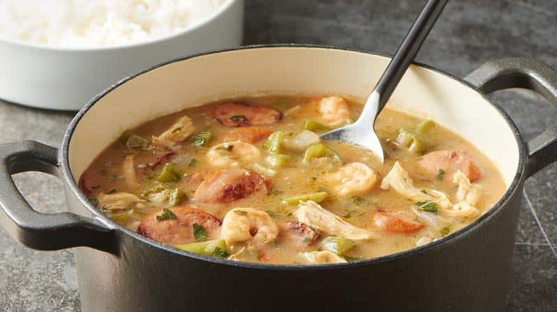  A gumbo recipe that's light on calories, but heavy on deliciousness