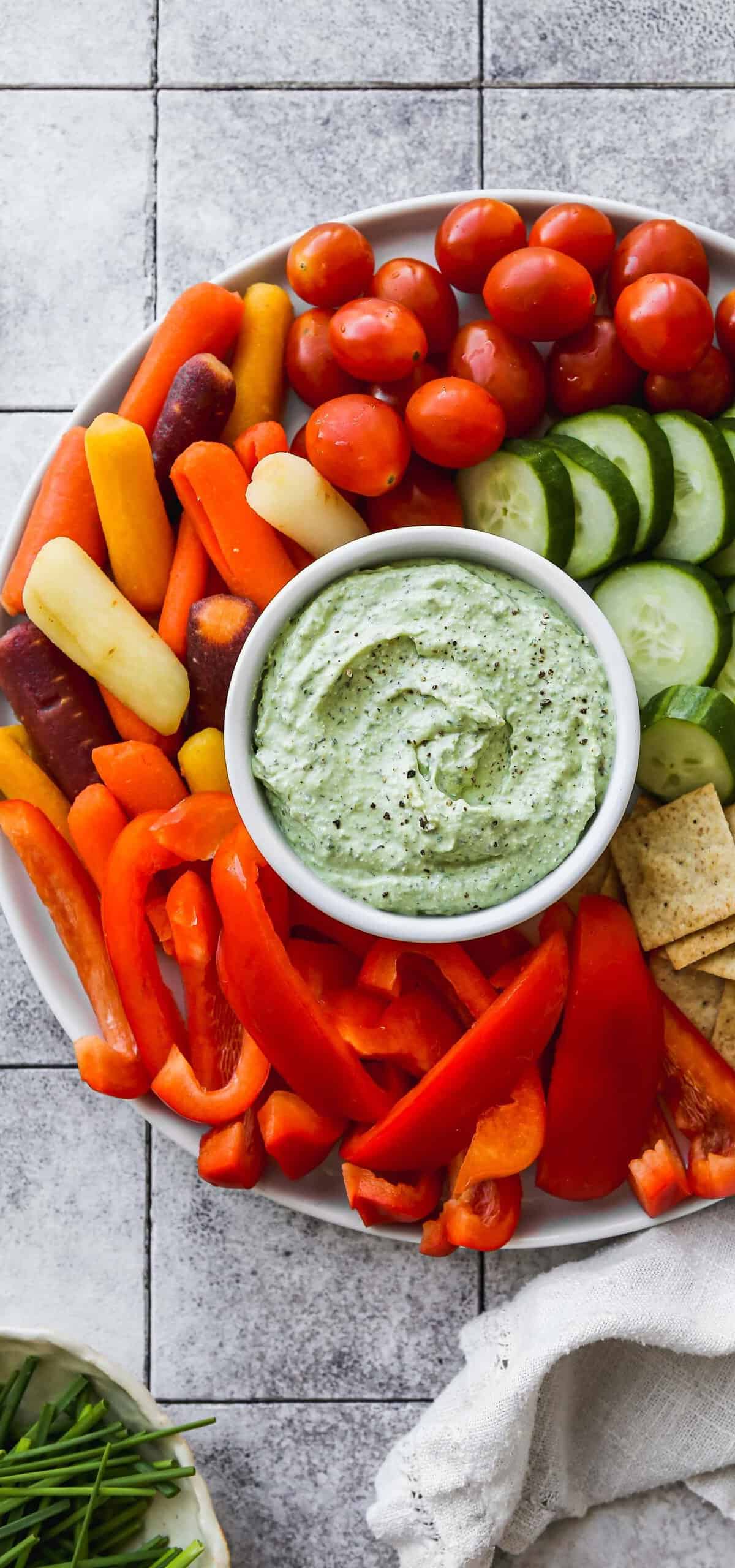  A healthy alternative to the usual party dips.