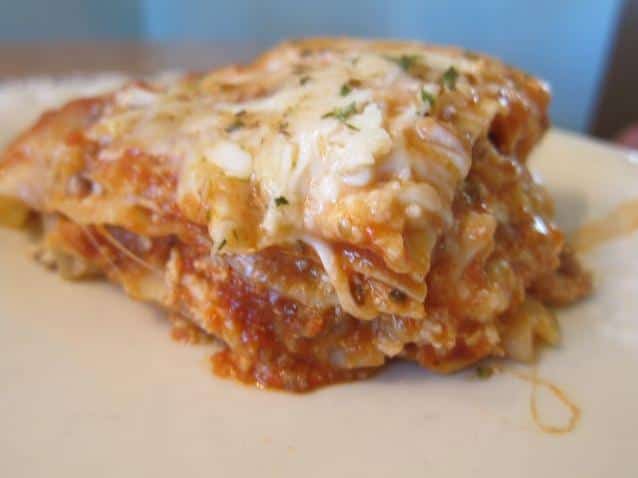  A lasagna recipe that is sure to be a crowd-pleaser at your next family gathering.