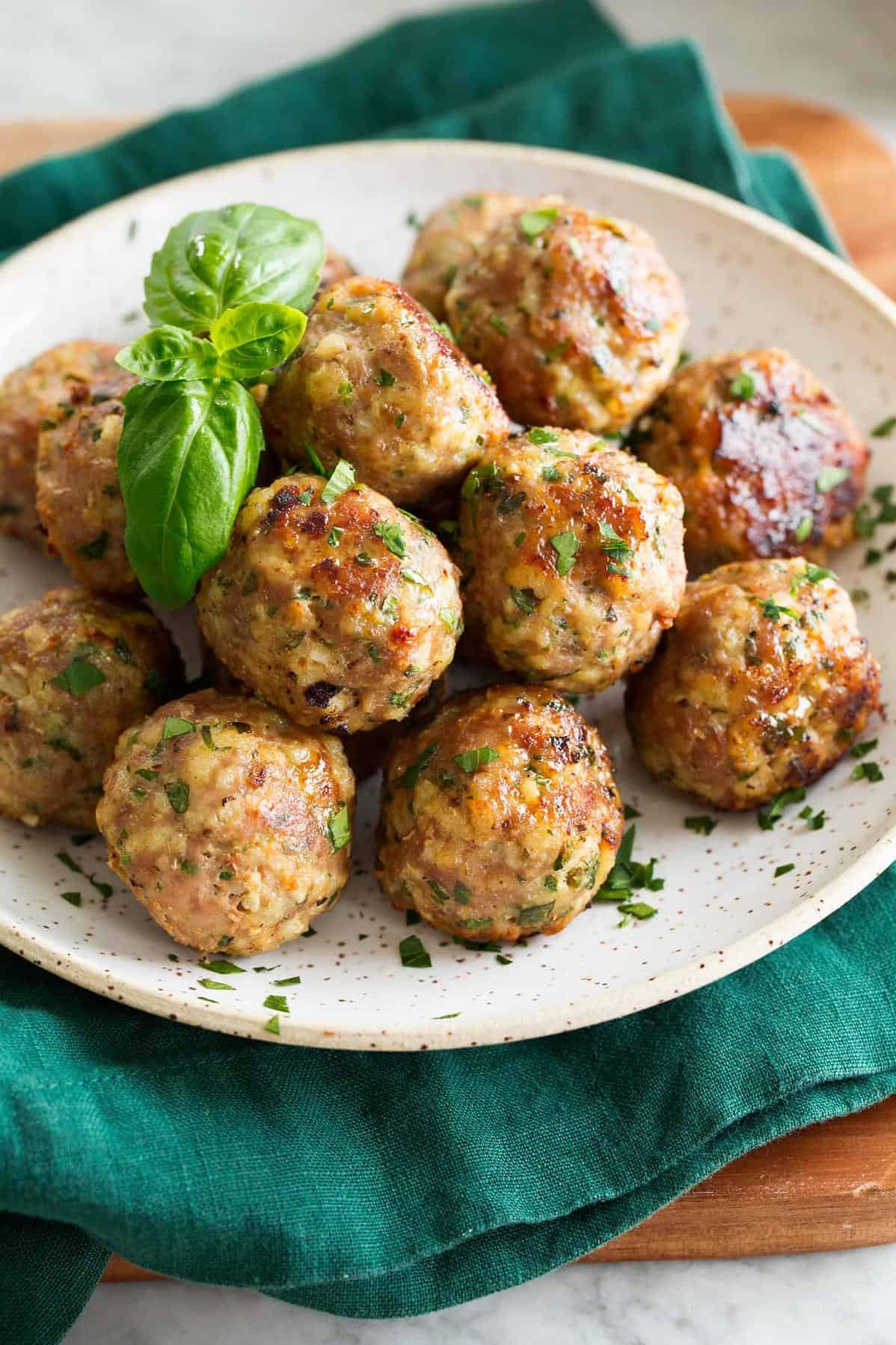  A picture-perfect moment of these mouthwatering meatballs - to taste or not to taste?