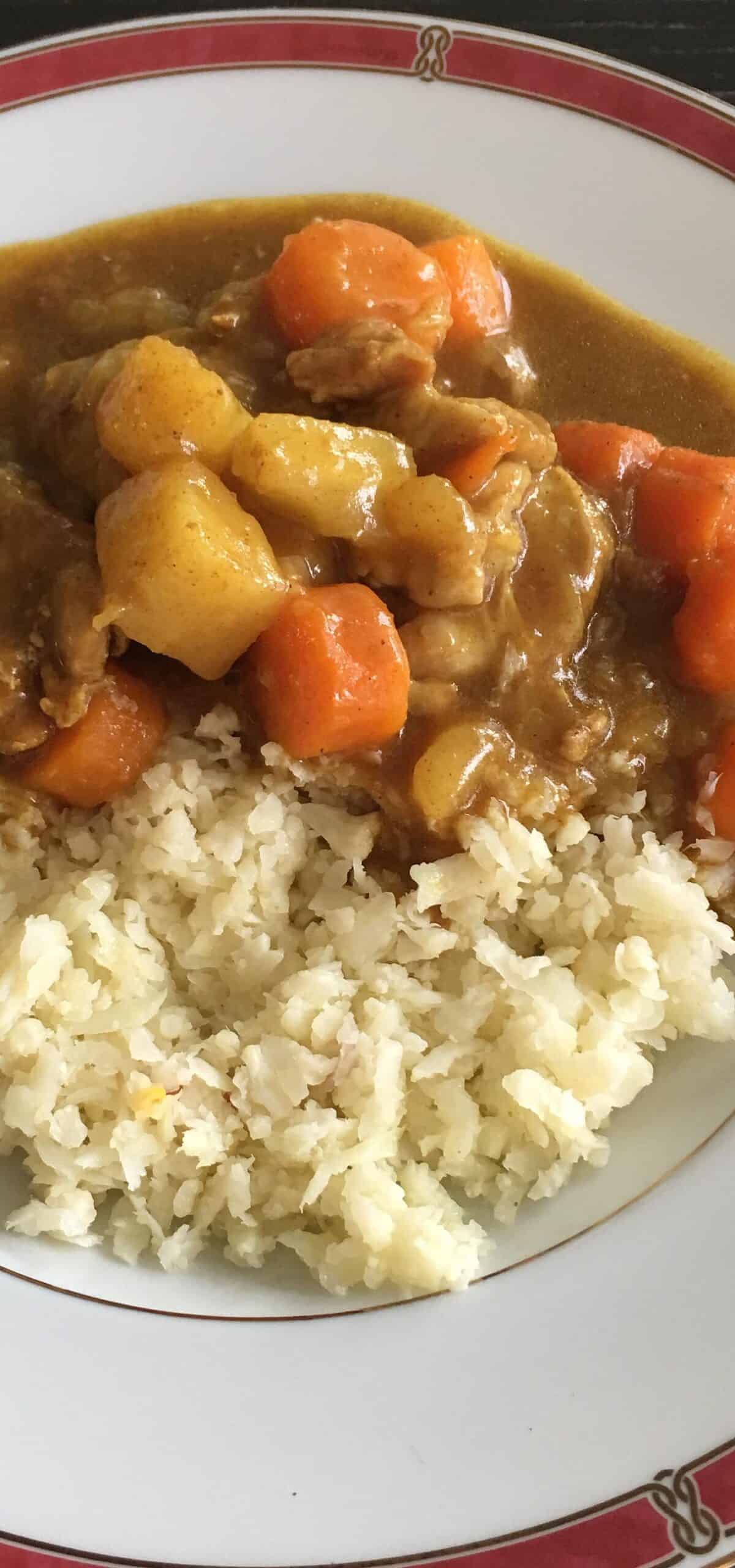  A tantalizing bowl of Low Carb Japanese Curry, perfect for a cozy night in!