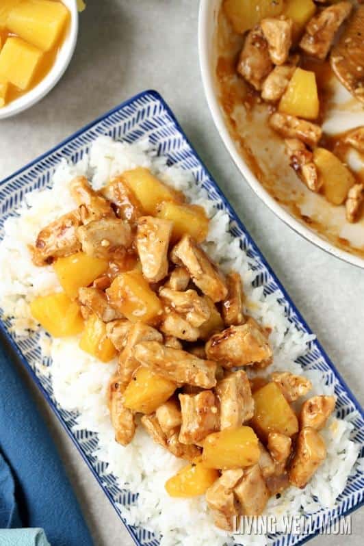  A tropical twist on classic chicken!