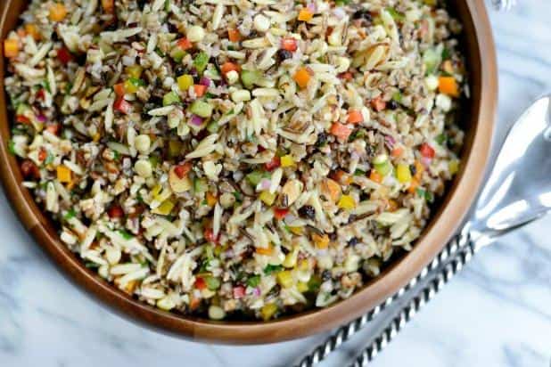 Orzo and Wild Rice Salad Recipe – Simply Delicious