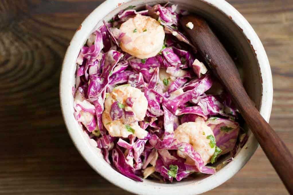  An easy way to add some pizzazz to your regular cole slaw.
