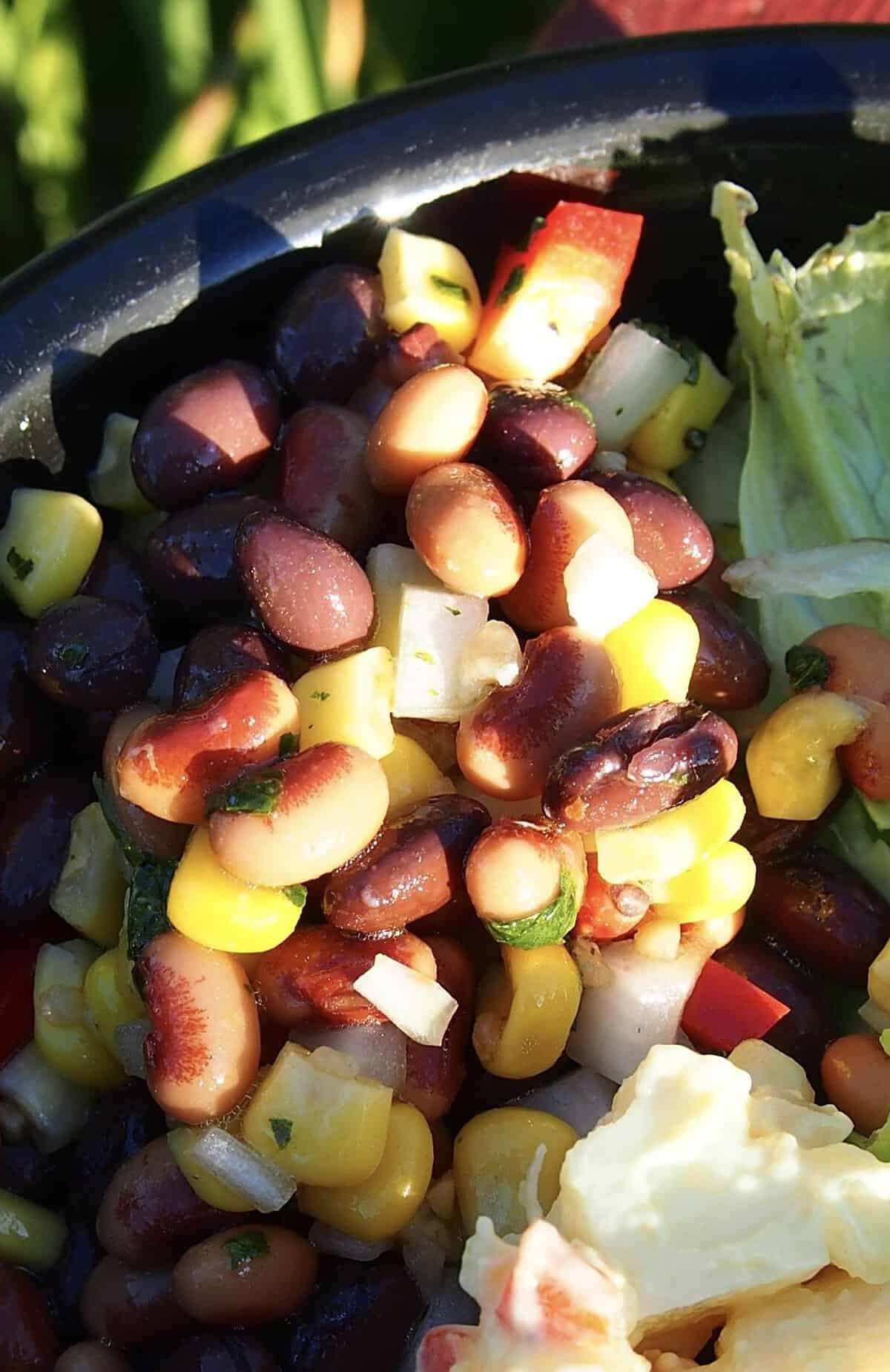 Bahamian Bean and Corn Salad
