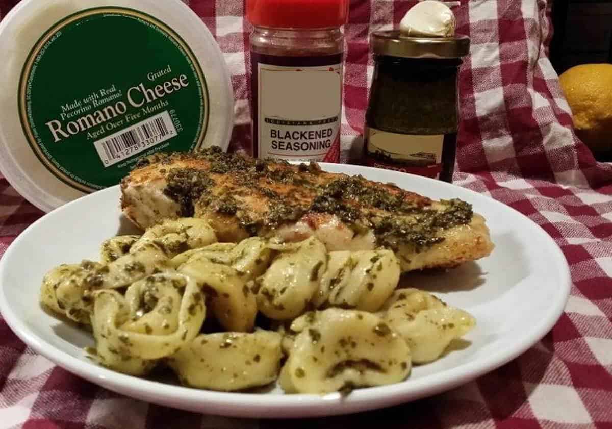 Succulent Blackened Chicken Recipe with Tangy Pesto Sauce