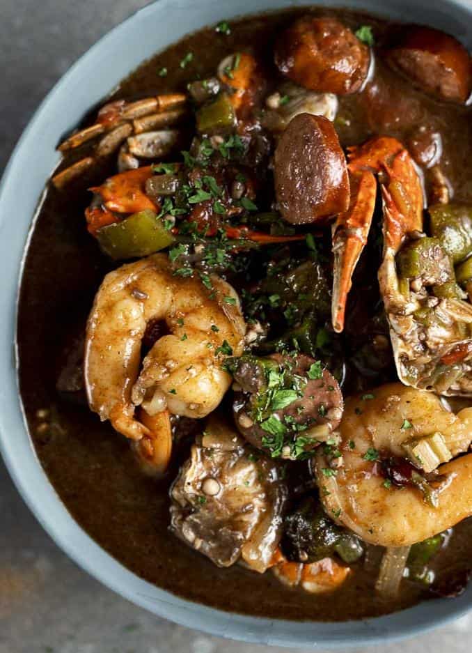  Brace yourself for the ultimate culinary adventure with this seafood gumbo.