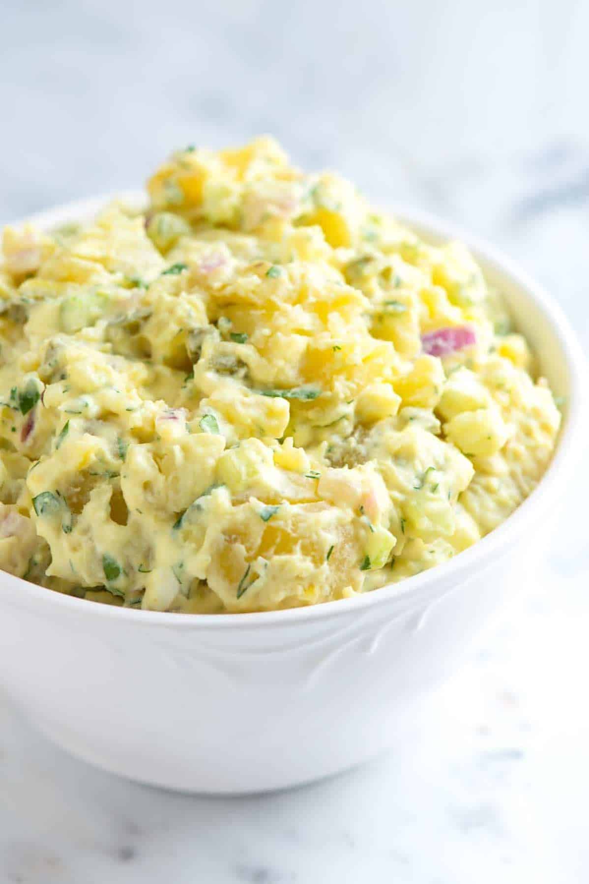  Can't spell summer without potato salad.