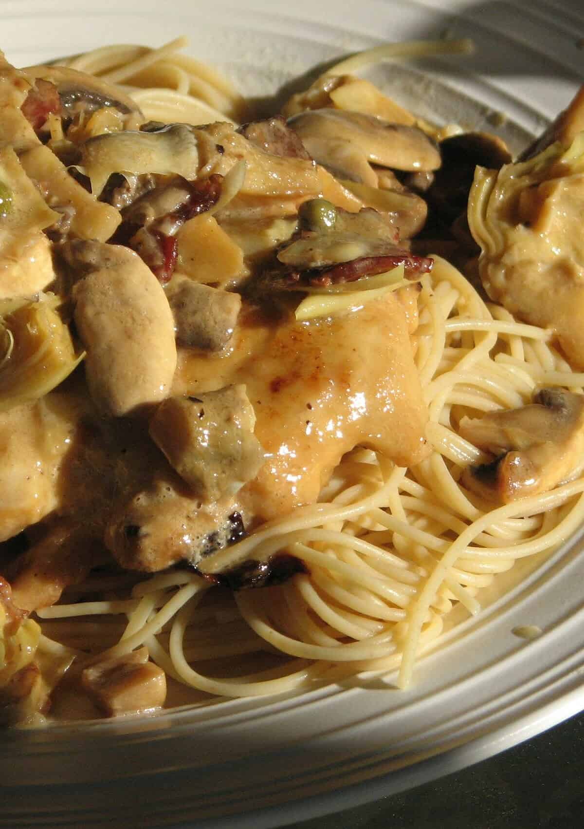  Chicken Scaloppine, a staple of Italian cuisine