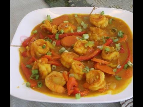 Chinese Shrimp Curry
