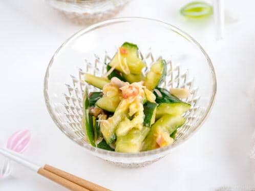  Cool off with this delicious cucumber salad