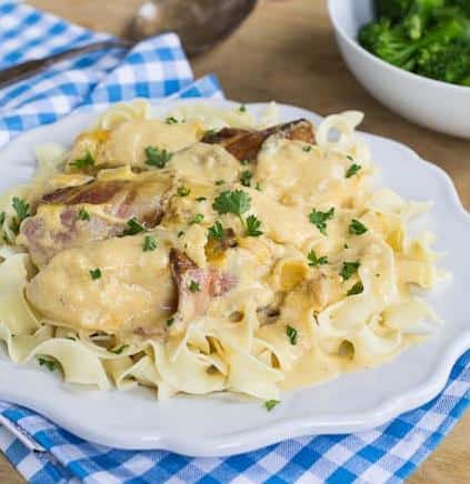  Creamy and comforting, this dish is sure to be a crowd-pleaser