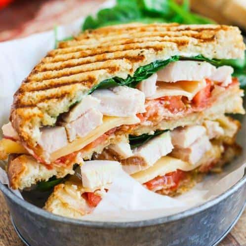  Crunchy, crispy, and cheesy – everything you want in a sandwich!