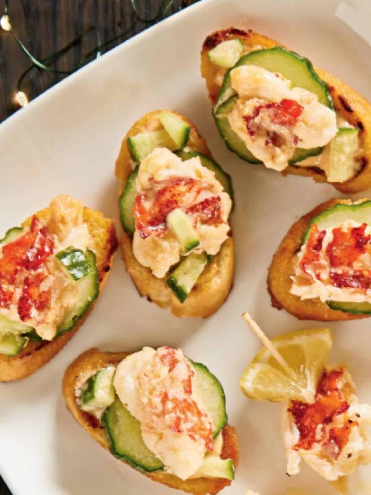  Dive into decadence with these Lobster Crostini!