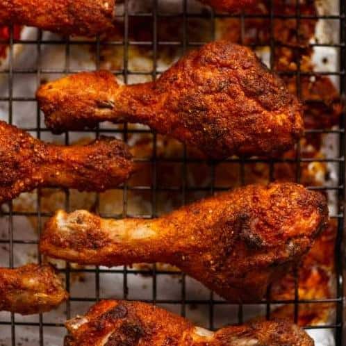  Don't be afraid to get your hands dirty and slather the chicken in the tangy BBQ sauce. Trust me, it's worth it.