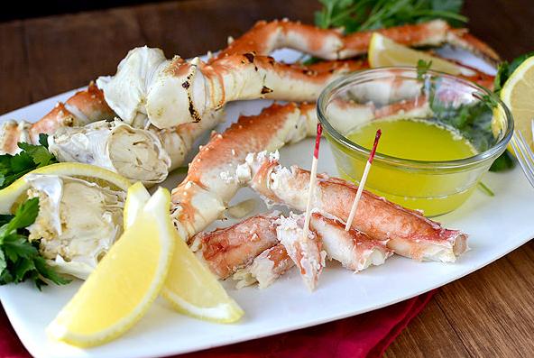  Don't be crabby, indulge in these succulent and boozy crab legs.