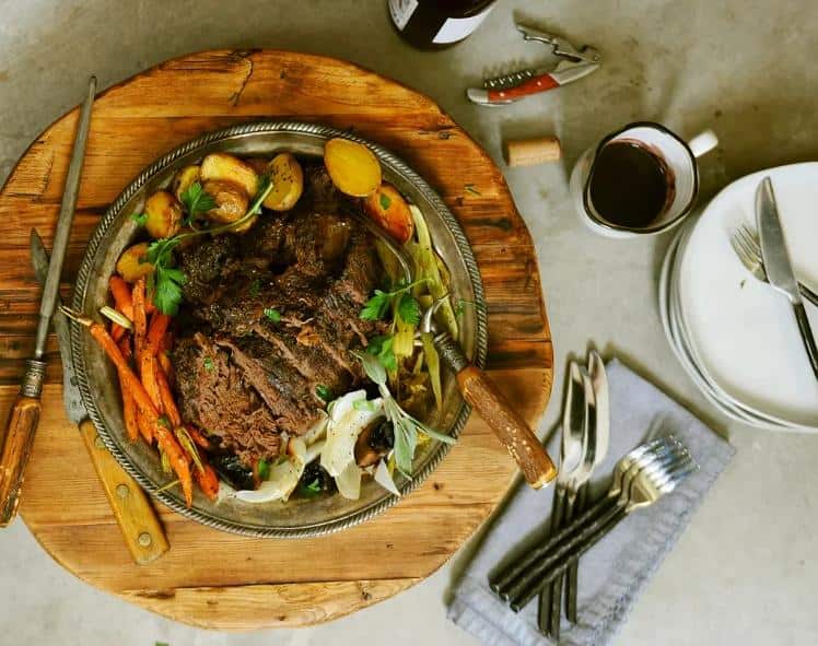  Don't be intimidated by the size of this roast, it's easy to make!