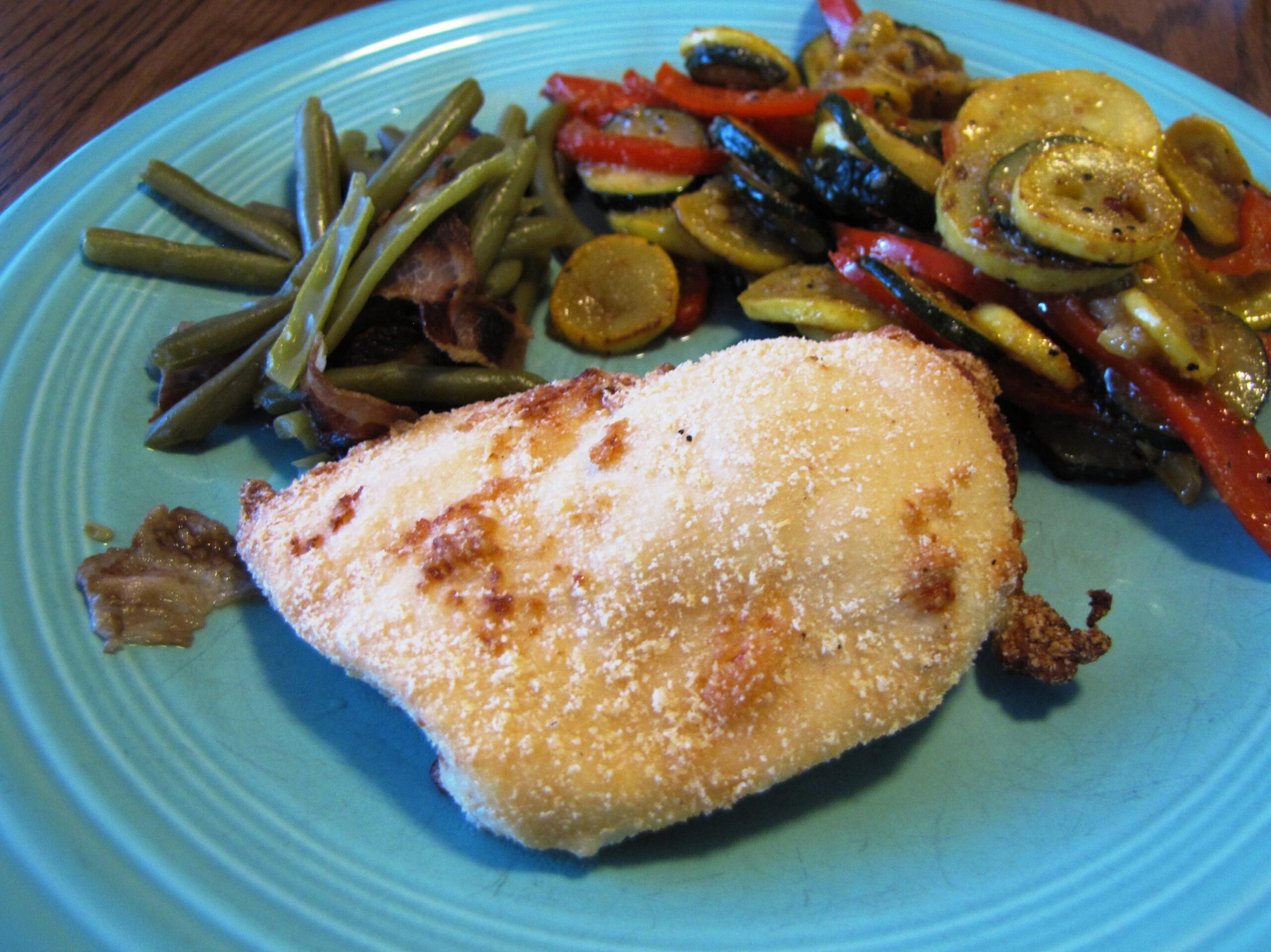 Crispy and Juicy Parmesan Baked Chicken Recipe