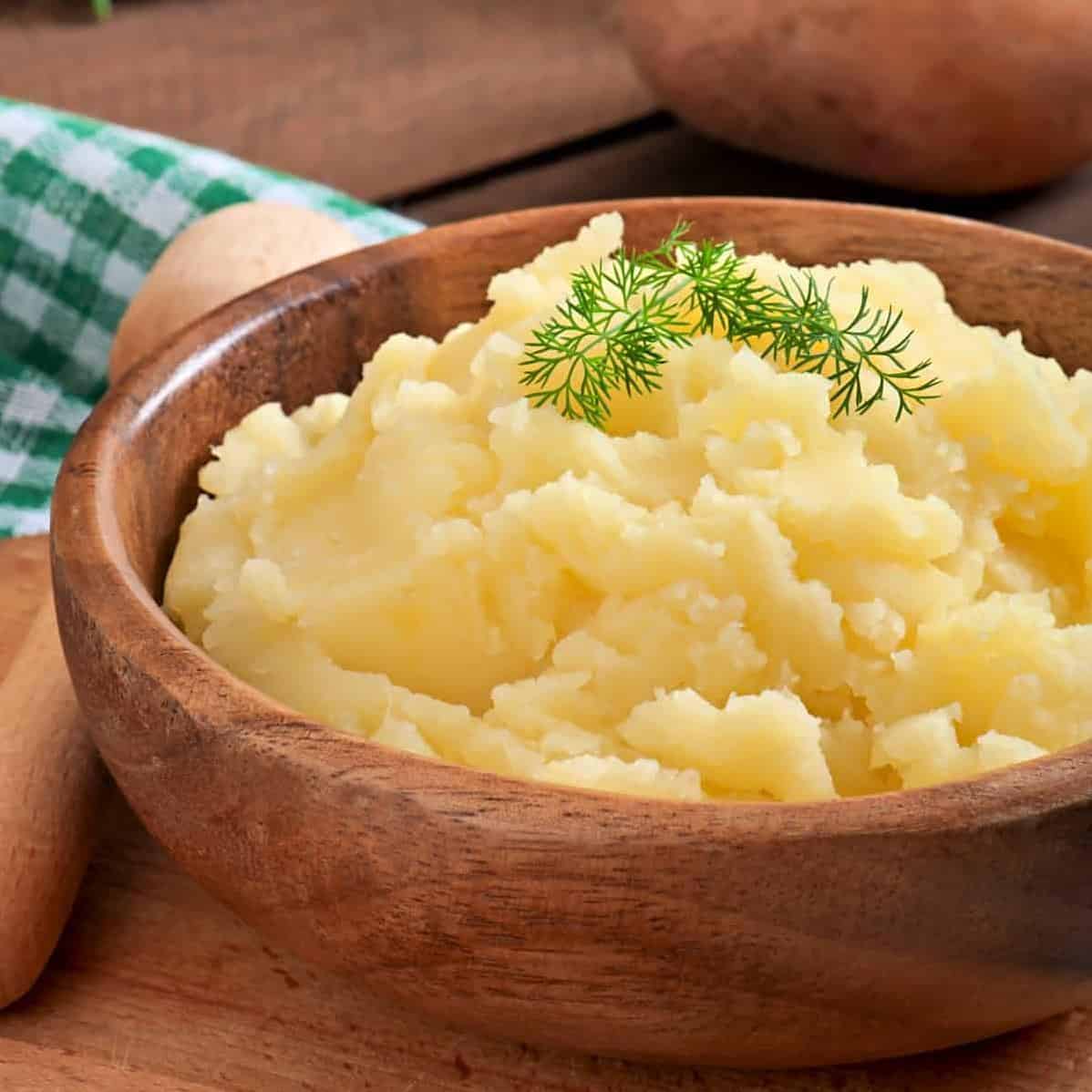  Elevate your mashed potato game with white cheddar.