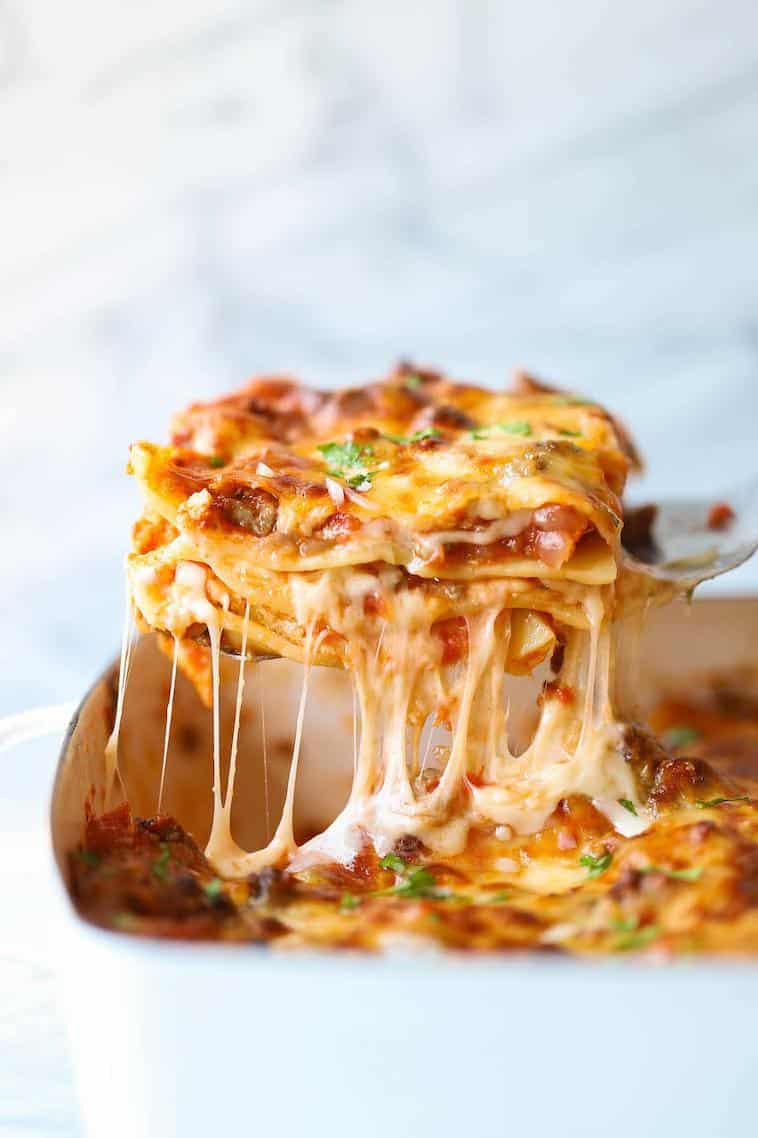  Enjoy the aroma of basil and oregano that fills your home when making our Perfectly Easy Lasagna.