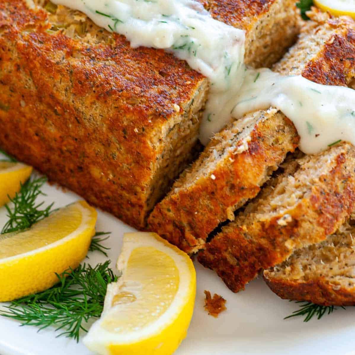  Expertly seasoned salmon loaf packed with bold flavors and rich textures.