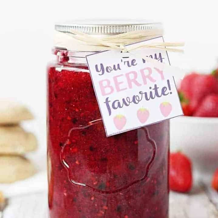  Fresh, homemade jam without the hassle of canning? Yes, please!