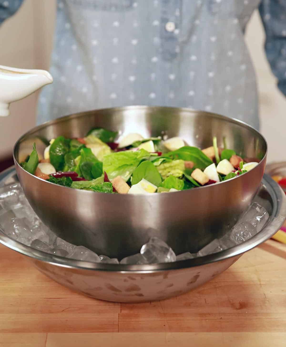  Fresh ingredients make all the difference in this flavorful salad