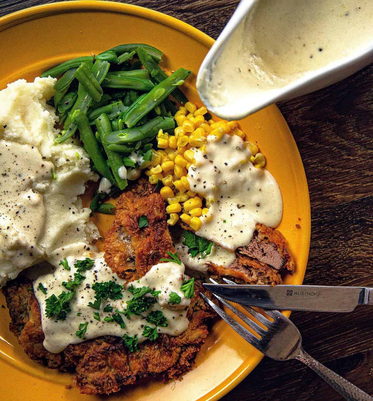 Fried Prairie Chicken or Pheasant