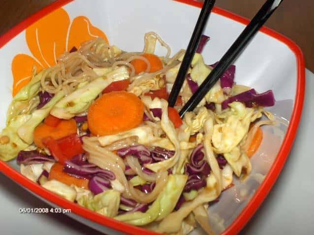  Get ready for a flavor-bursting experience with this Spicy Noodle Salad!