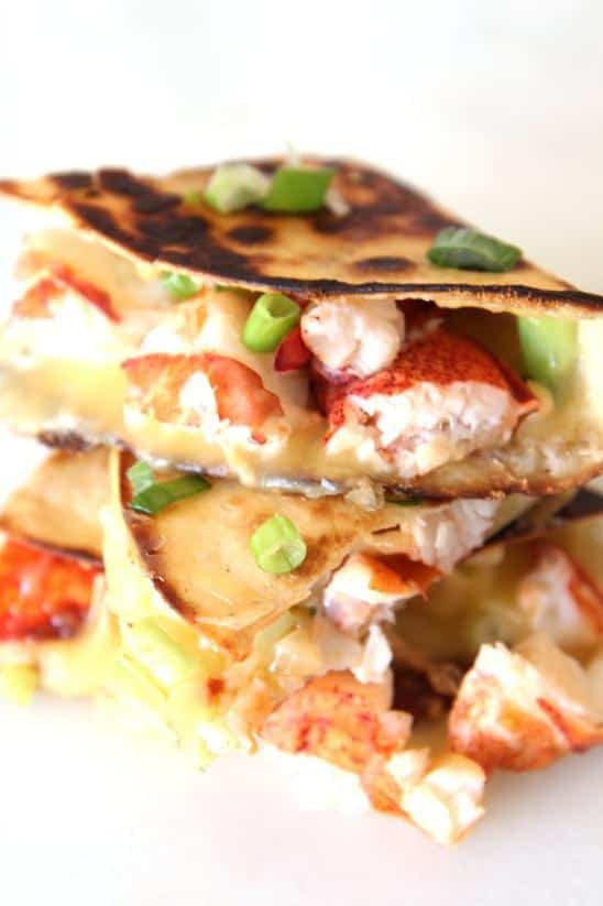  Get ready to dive into the deliciousness of Lobster Quesadillas!