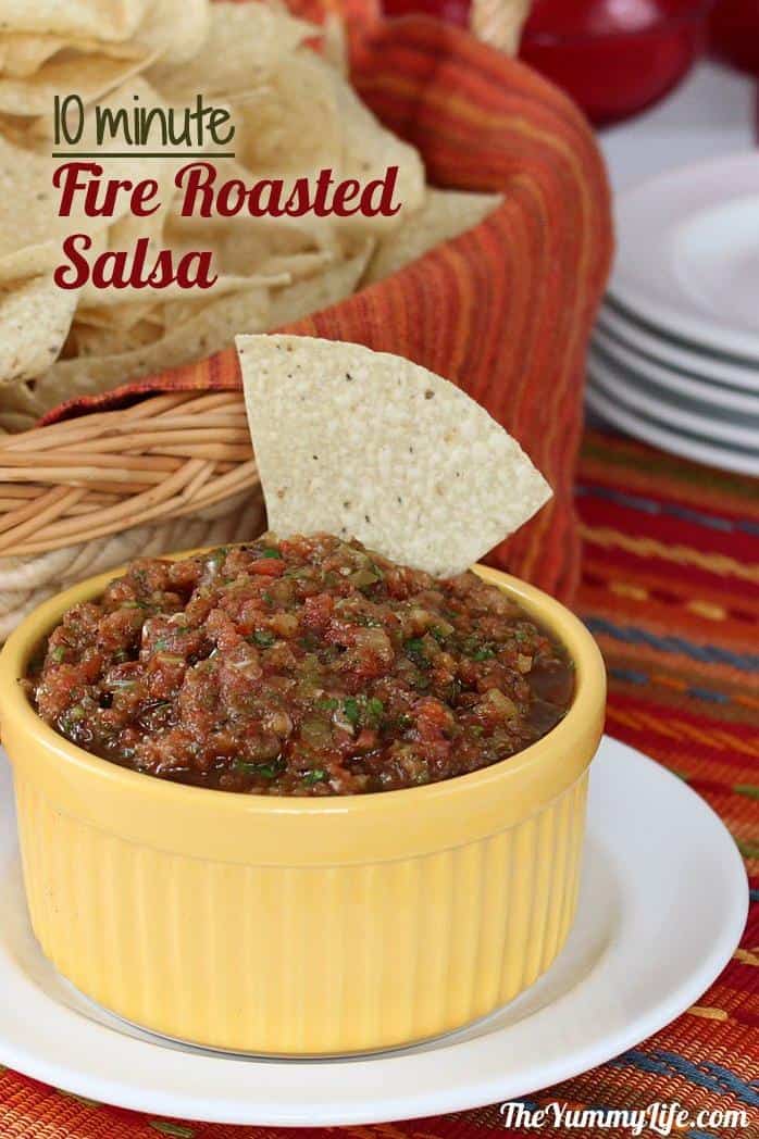  Get ready to fire up your taste buds with this fiery salsa!