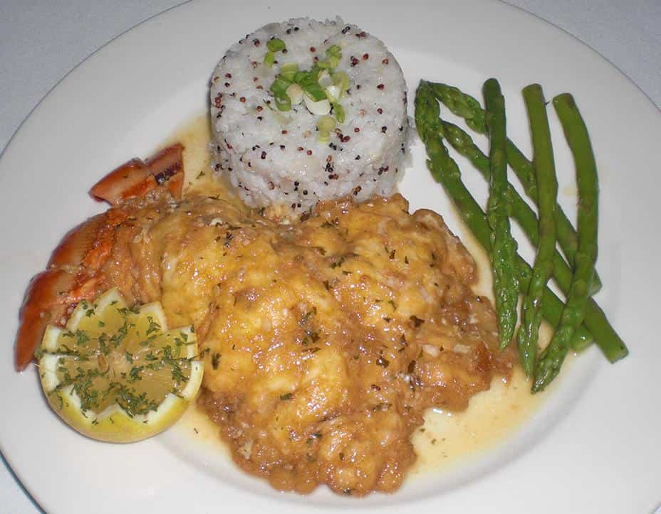  Get ready to impress your dinner guests with this Lobster Tail Francaise!