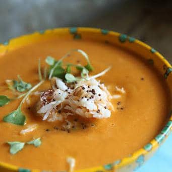  Get ready to warm your soul with this creamy and flavorful Pepper Jack Crab Soup!