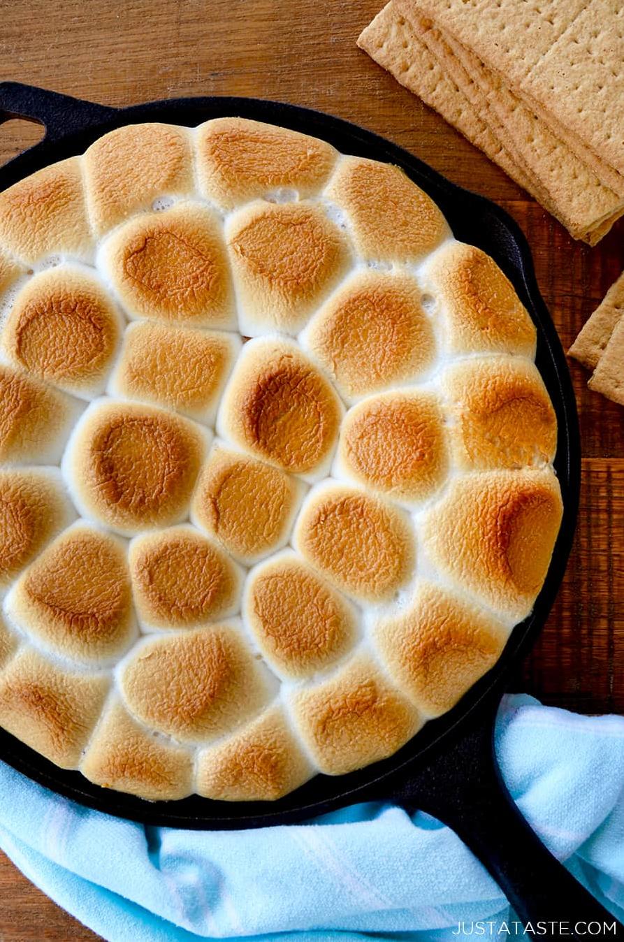  Guests will be begging for the recipe after they try this drool-worthy S'mores Dip.