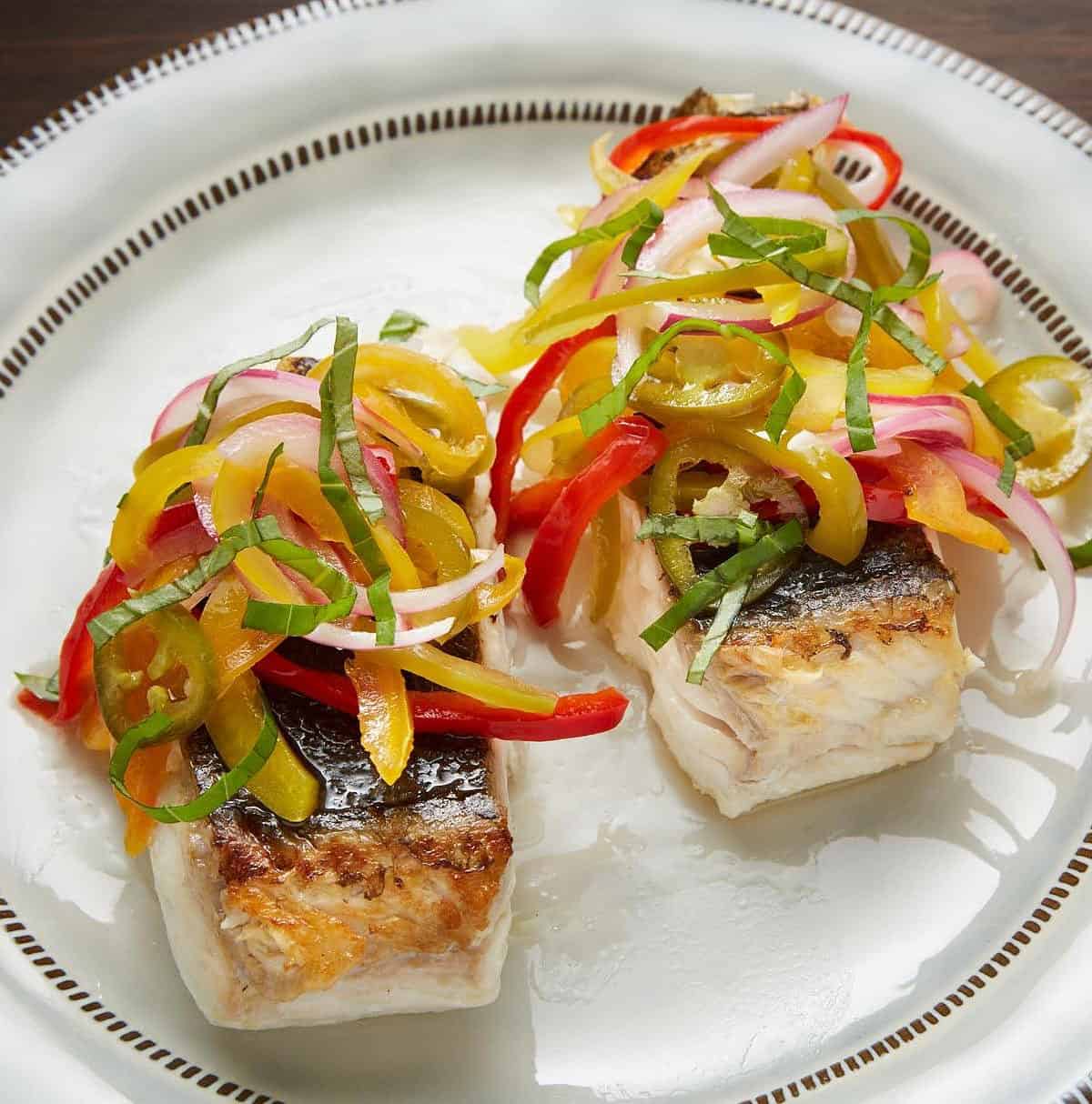  Halibut never looked so good! Try this flavorful and creamy dish tonight.