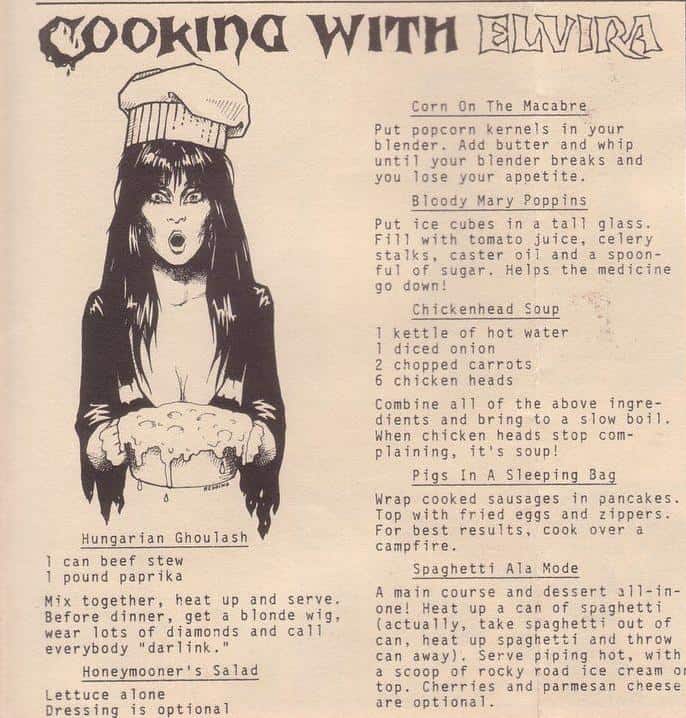 Honeymoon Salad by Elvira, Mistress of the Dark