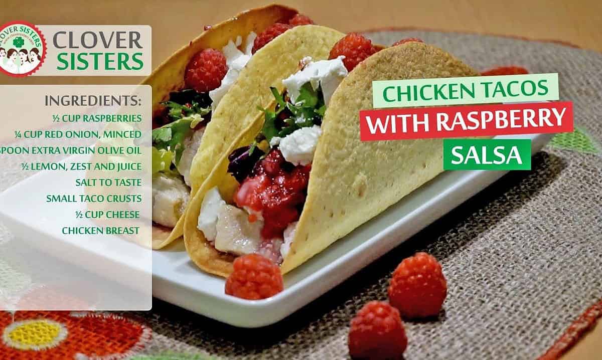  Impress your guests with Contents Chicken with Raspberry Salsa