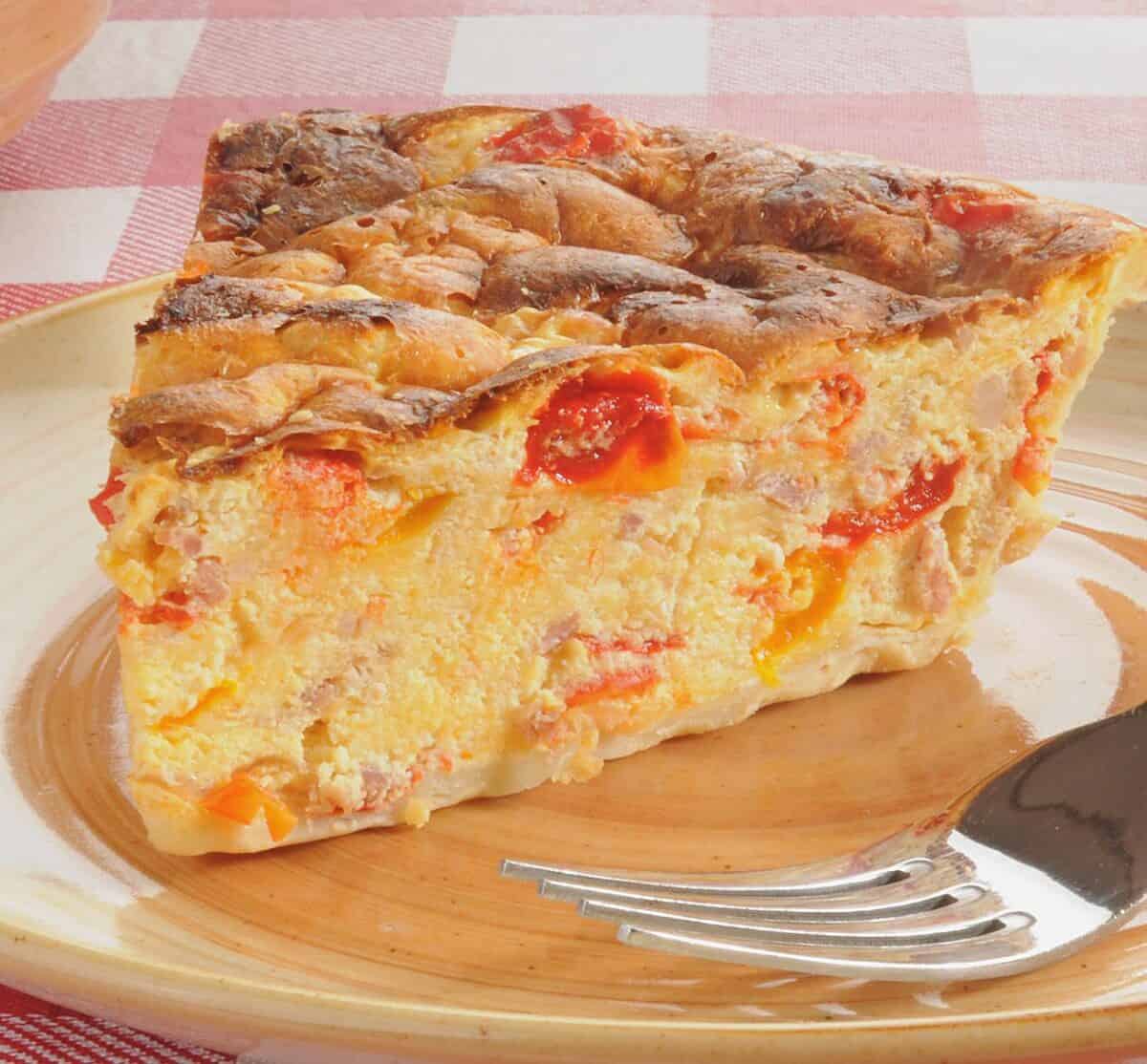  Indulge in this luxurious quiche