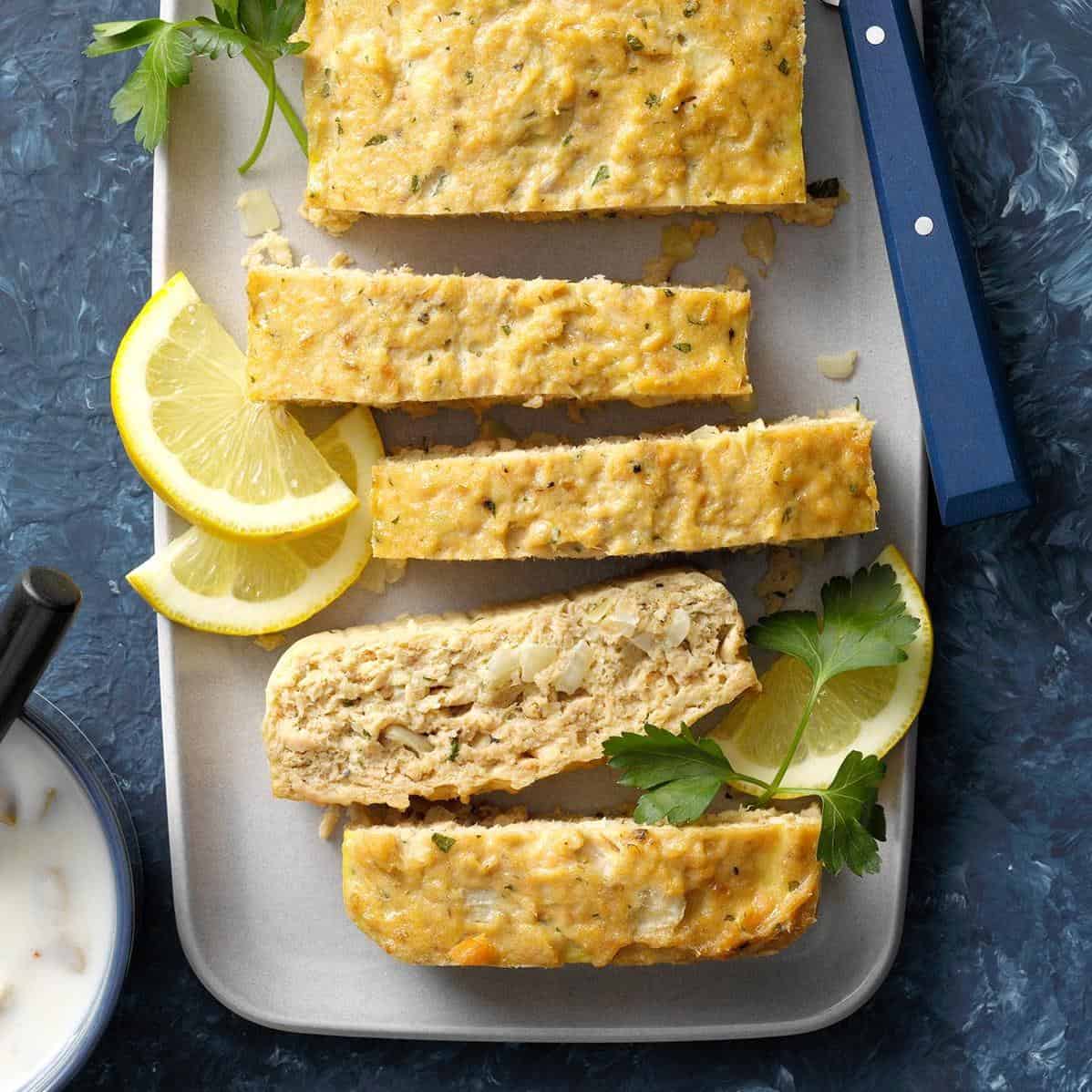  Introduce your taste buds to a delicious and nutritious salmon loaf, perfect for any occasion.