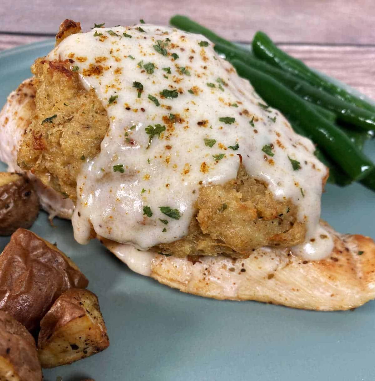  It's time to get clucking with this Chesapeake-inspired chicken dish.