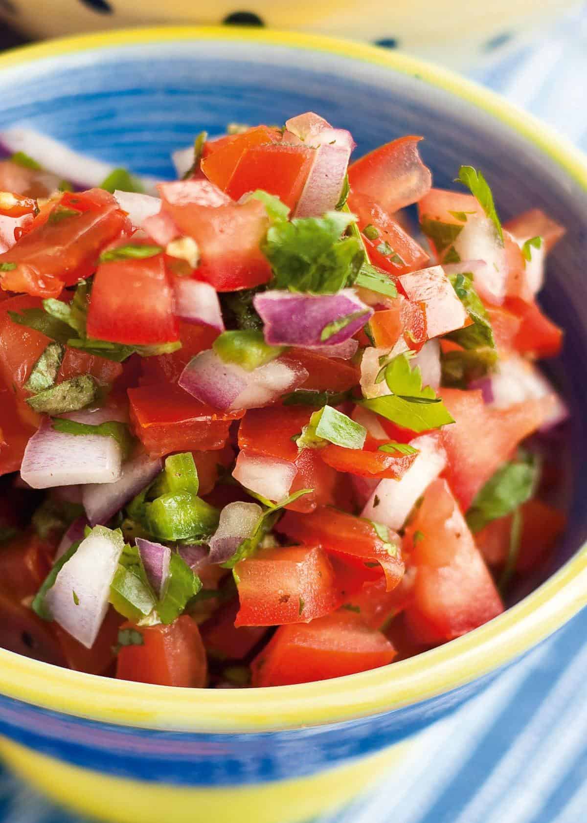  It's time to get your dip on with this sensational tomato salsa!