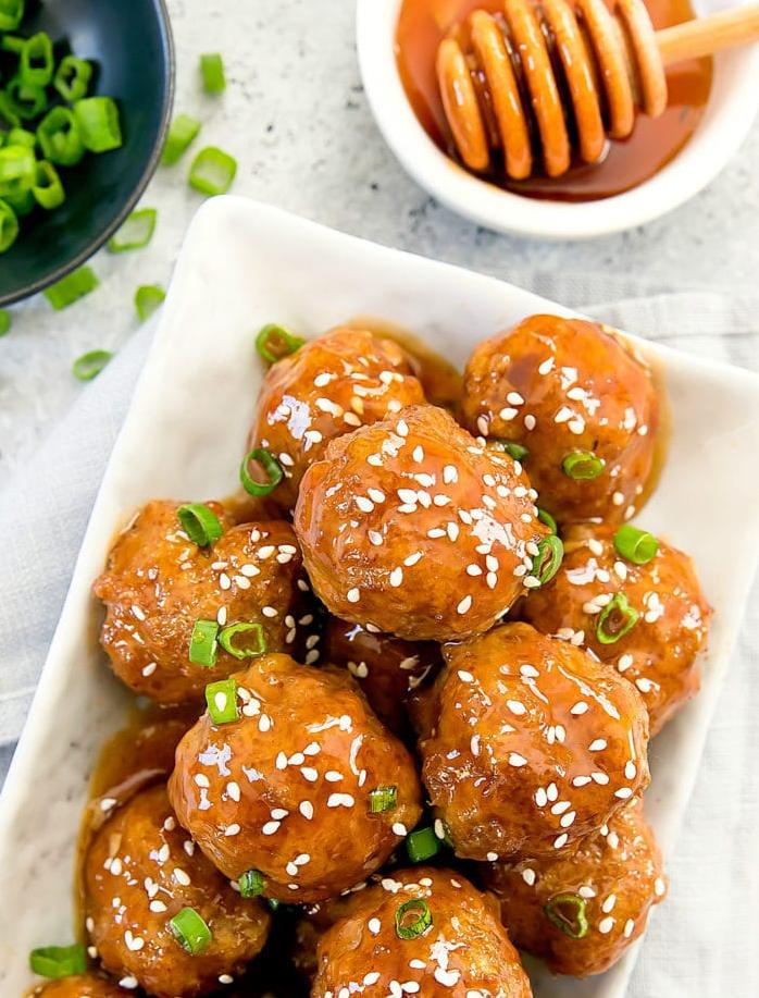  Kosher cooking has never tasted so good with these honey garlic meatballs.