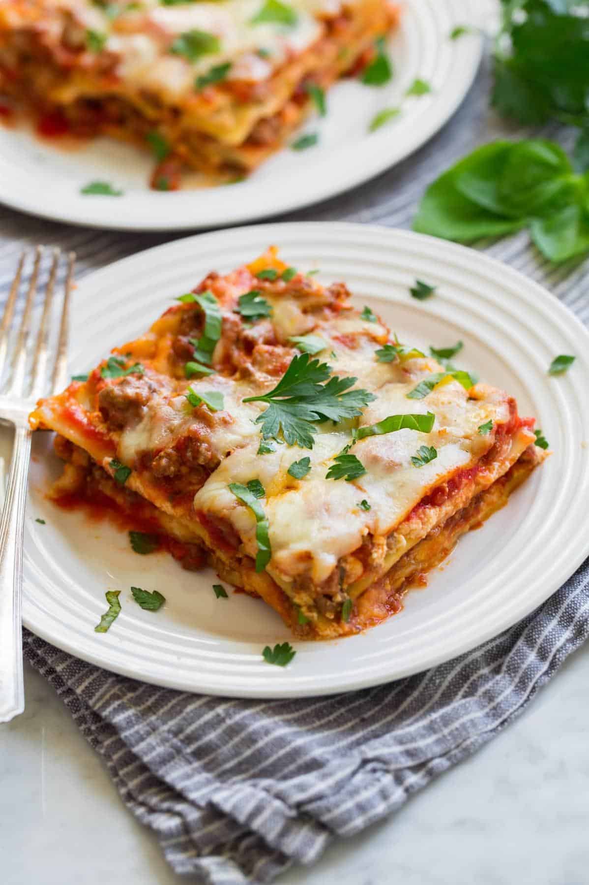  Make it a pasta night with our flavorful lasagna.
