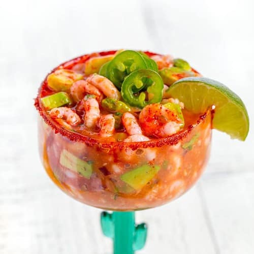 Mexican San Juan De Ulua Shrimp or Oyster Cocktail
