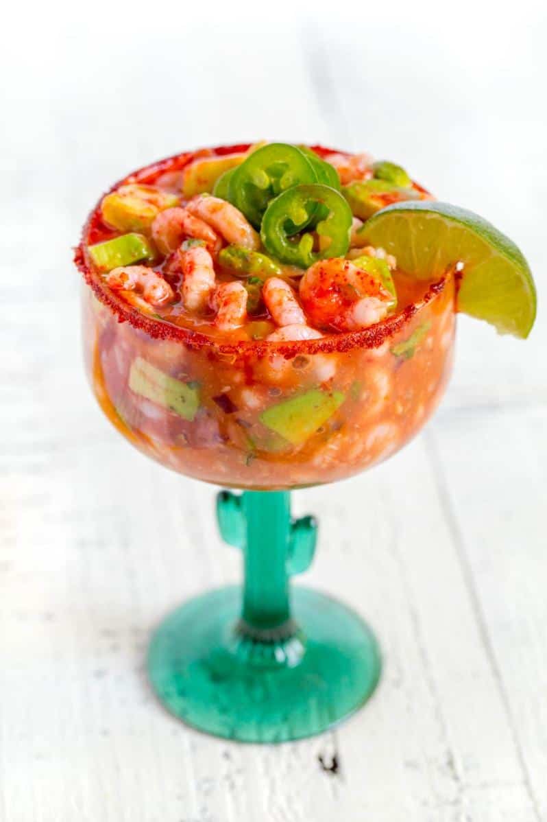 Mexican San Juan De Ulua Shrimp or Oyster Cocktail