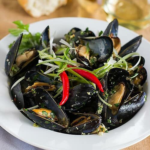 Mussels With Vietnamese Dressing
